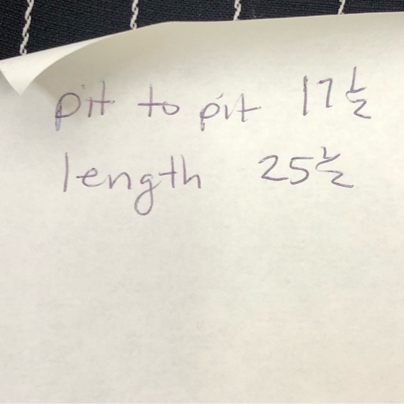 Vintage Dana Buchman black pinstripe oversized suitcoat blazer 4 - Picture 10 of 10